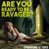 Scaly Swamp Monster 3 Foot Giant Dildo