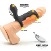 Strong Vibration Delay Massage Ring Silicone Massager Waterproof